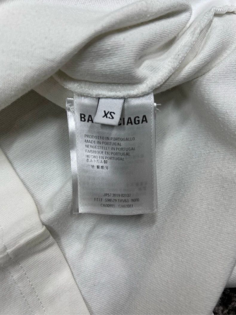Balenciaga Balenciaga Eco Logo Short Sleeve Tee - dmc Size US XS / EU 42 / 0 - 6 Thumbnail