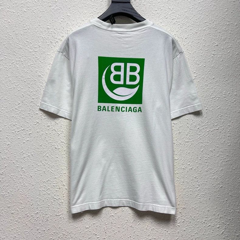 Balenciaga Balenciaga Eco Logo Short Sleeve Tee - dmc Size US XS / EU 42 / 0 - 2 Thumbnail