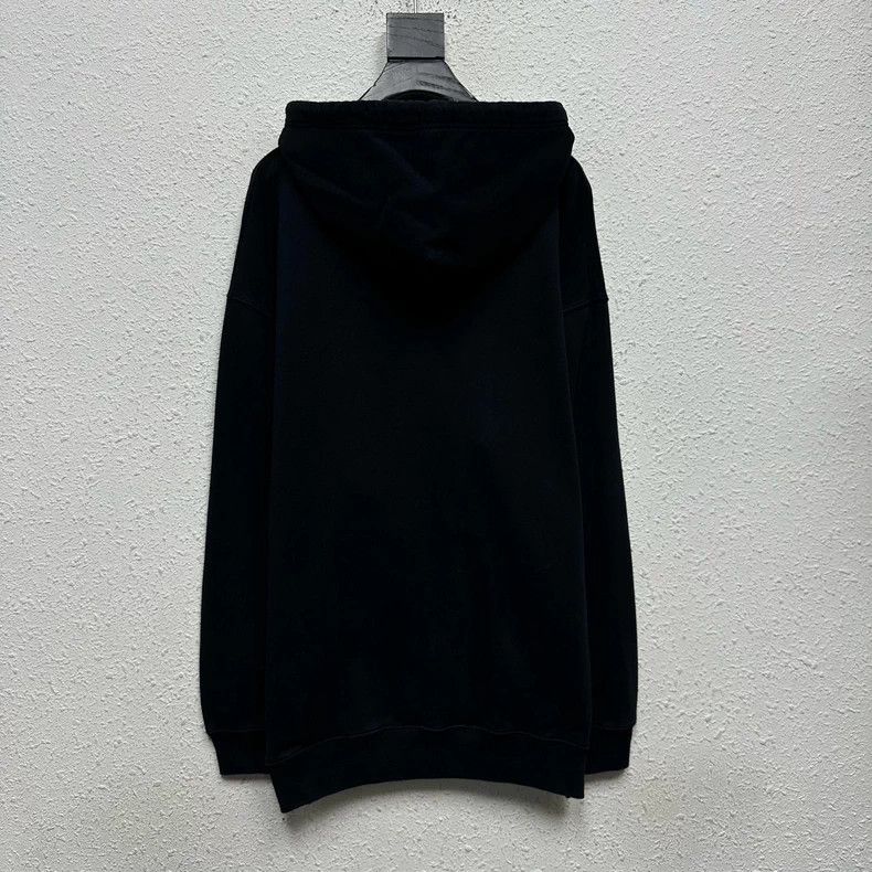 Balenciaga Balenciaga Black Wheat Ear Hoodie - dmc Size US S / EU 44-46 / 1 - 2 Thumbnail