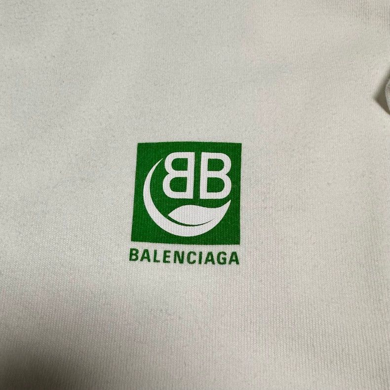 Balenciaga Balenciaga Double B Eco Logo T-shirt - dmc Size US S / EU 44-46 / 1 - 5 Thumbnail