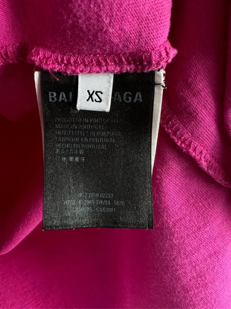 Balenciaga Balenciaga Pink Short Sleeve T-shirt - dmc Size US XS / EU 42 / 0 - 4 Thumbnail