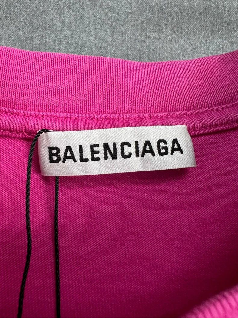 Balenciaga Balenciaga Pink Short Sleeve T-shirt - dmc Size US XS / EU 42 / 0 - 3 Thumbnail