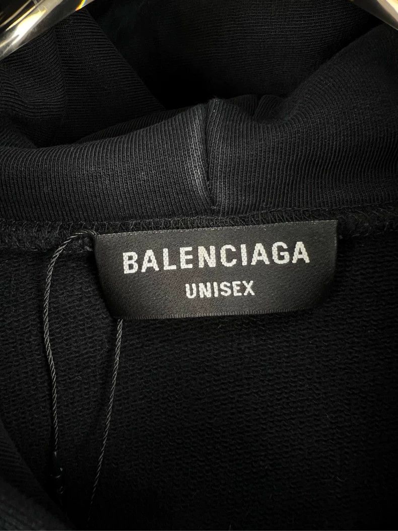 Balenciaga Distressed Scissors Hoodie - dmc