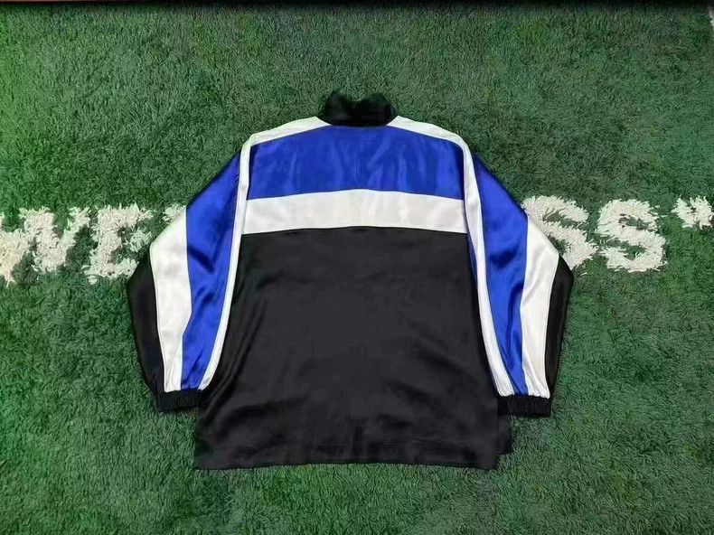 Balenciaga Balenciaga Paneled Embroidered Zip Jacket - dmc Size US XS / EU 42 / 0 - 2 Thumbnail