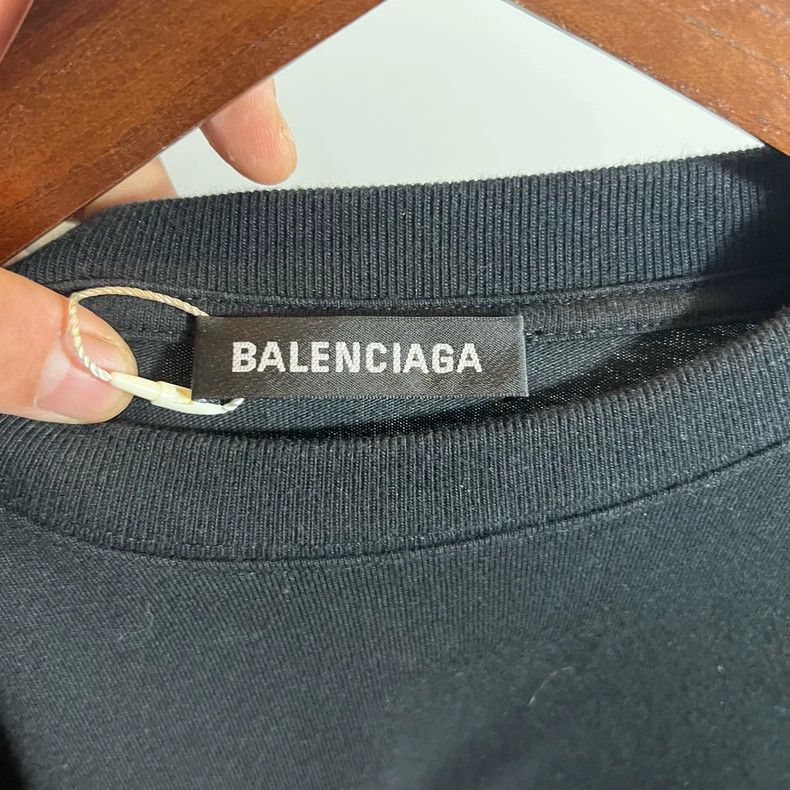 Balenciaga Balenciaga Gw Logo Short Sleeve T-shirt - dmc Size US XS / EU 42 / 0 - 3 Thumbnail