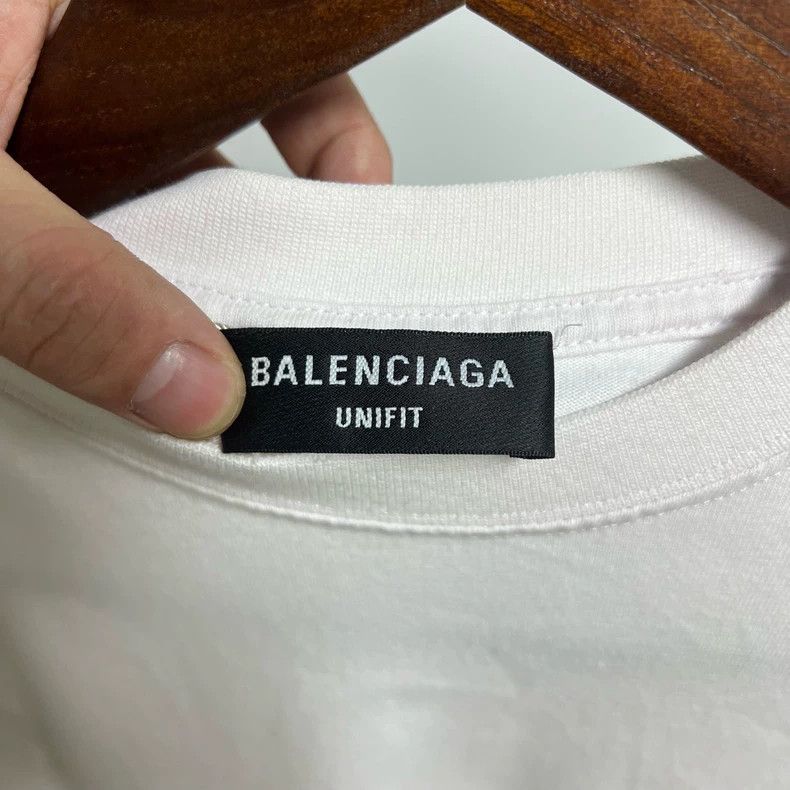 Balenciaga Balenciaga Infrared Short Sleeve Tee - dmc Size US L / EU 52-54 / 3 - 3 Thumbnail