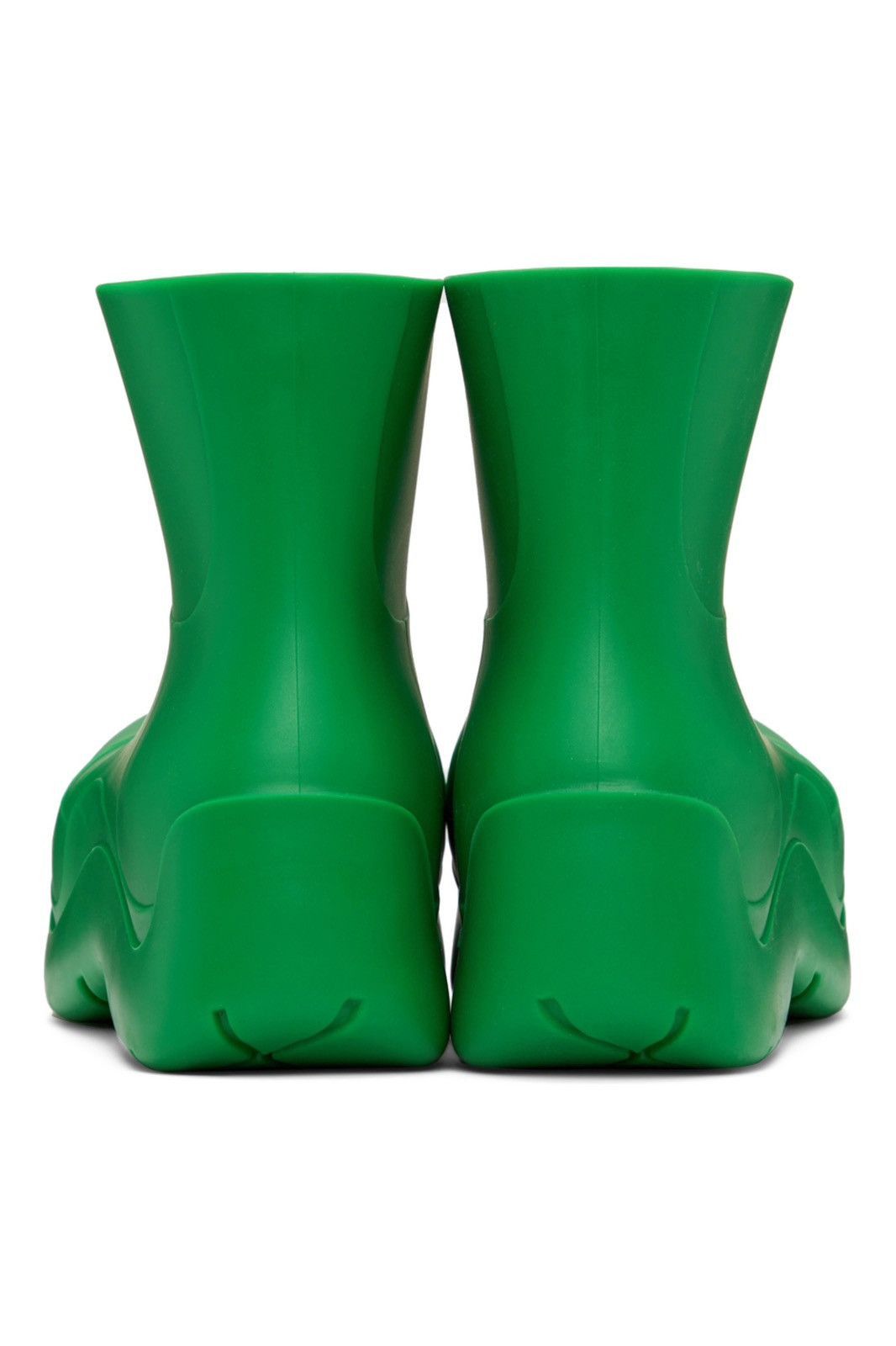 Bottega Veneta Bottega Veneta Rubber Puddle Boots in Green Size US 9 / EU 42 - 3 Thumbnail