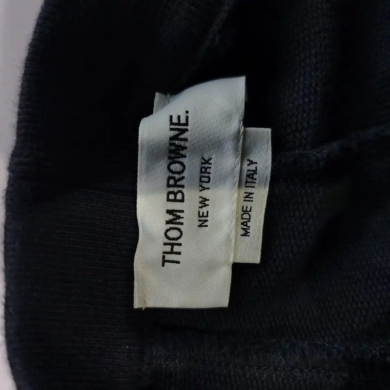 Thom Browne Thom Browne Navy Cotton Woman's Skirt 0089 Size 28" / US 6 / IT 42 - 4 Thumbnail