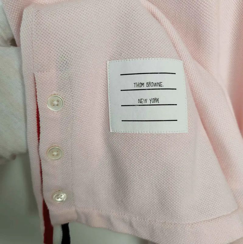 Thom Browne Thom Browne Pink Cotton Dress Size S 0089 Size S / US 4 / IT 40 - 4 Thumbnail