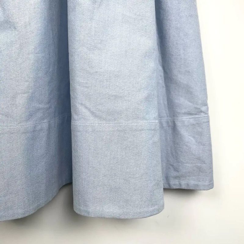 Thom Browne Thom Browne Blue Cotton Women's Dress 0089 Size M / US 6-8 / IT 42-44 - 4 Thumbnail