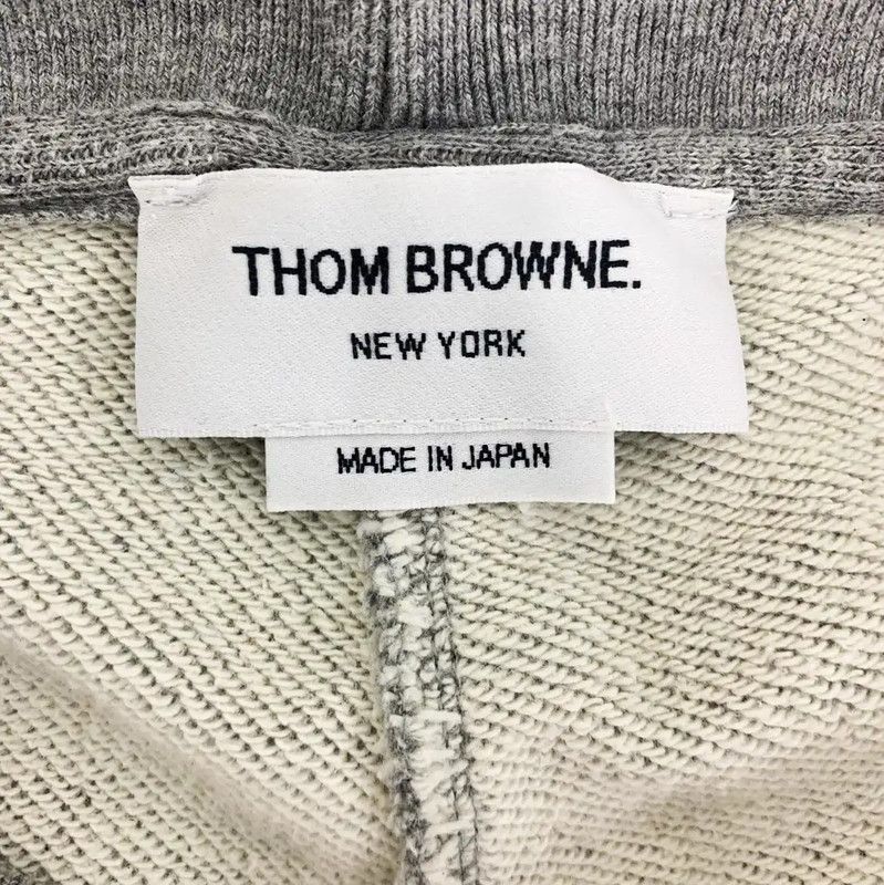 Thom Browne Thom Browne Gray Cotton Women's Casual Pants 0089 Size 22" - 3 Thumbnail