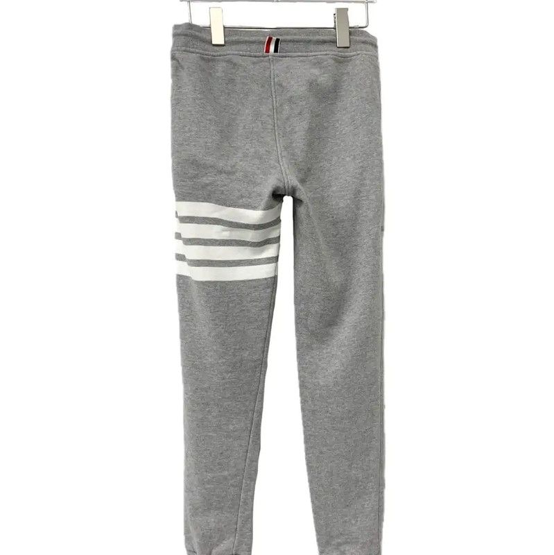Thom Browne Thom Browne Gray Cotton Women's Casual Pants 0089 Size 22" - 2 Thumbnail