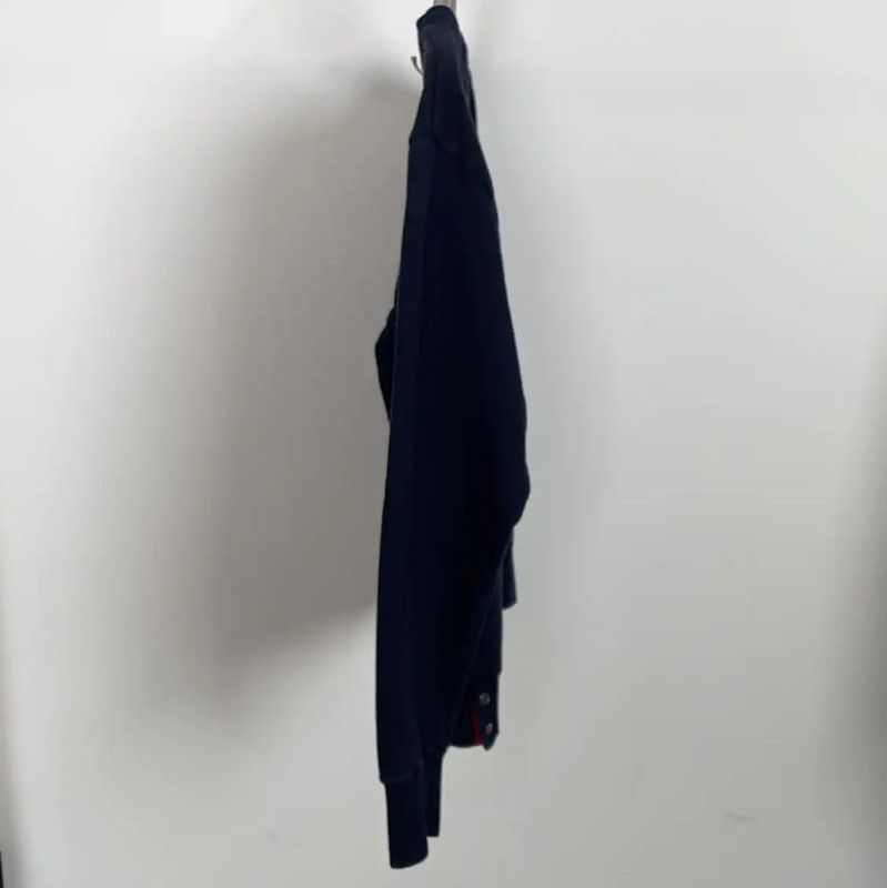 Thom Browne Thom Browne Spring Autumn Navy Cotton Logo Sweatshirt 0089 Size XS / US 0-2 / IT 36-38 - 3 Thumbnail