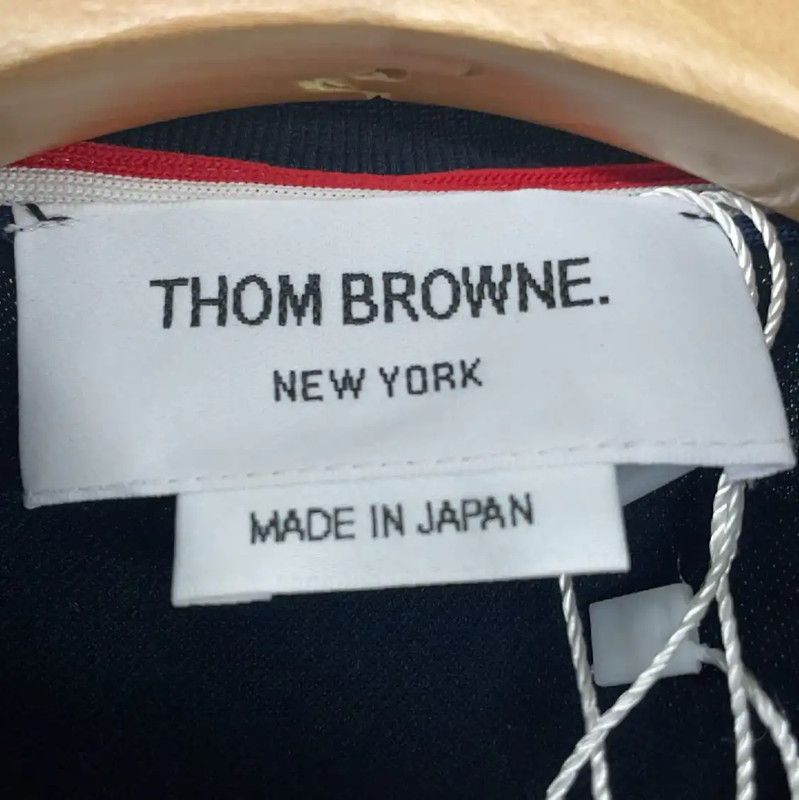 Thom Browne Thom Browne Navy Cotton Women's T-shirt 0089 Size L / US 10 / IT 46 - 3 Thumbnail