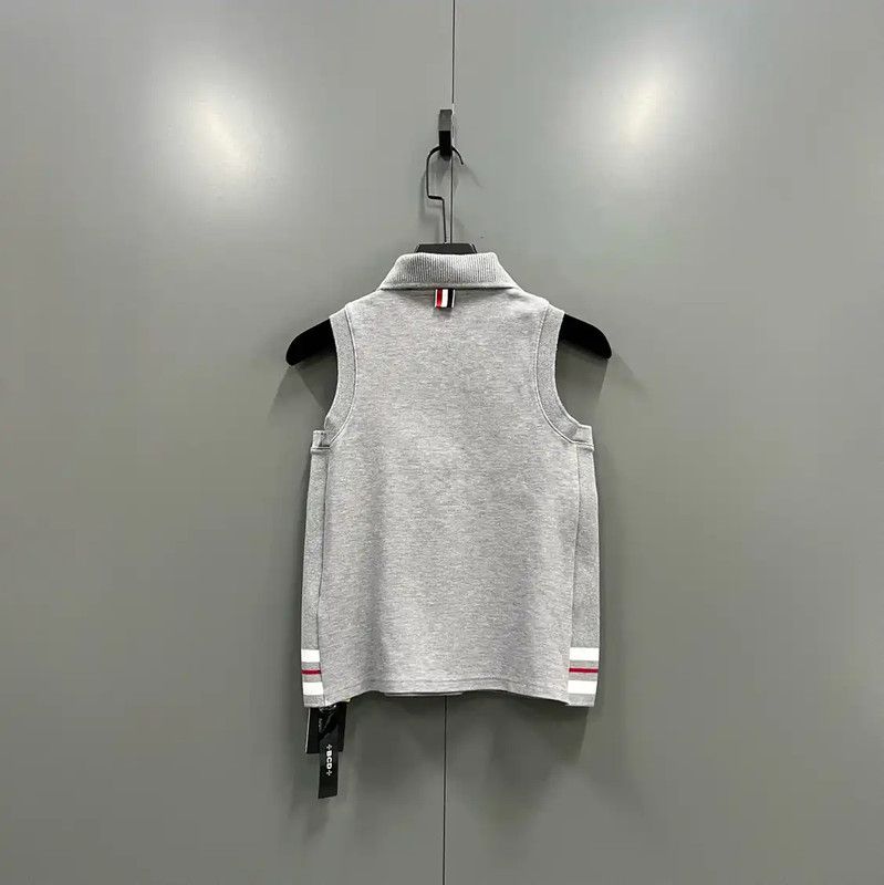 Thom Browne Thom Browne Gray Cotton Spring Jacket 0089 Size ONE SIZE - 3 Thumbnail