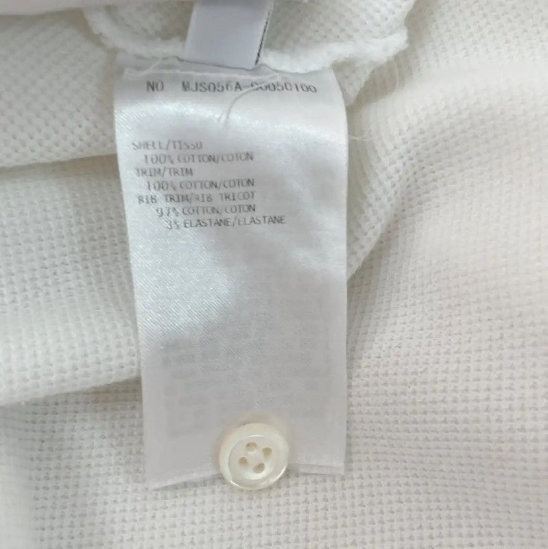 Thom Browne Thom Browne White Cotton Short Sleeve T-Shirt 0089 Size XXL / US 16-18 / IT 52-54 - 8 Thumbnail