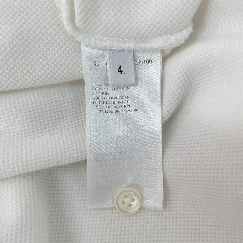 Thom Browne Thom Browne White Cotton Short Sleeve T-Shirt 0089 Size XXL / US 16-18 / IT 52-54 - 7 Thumbnail