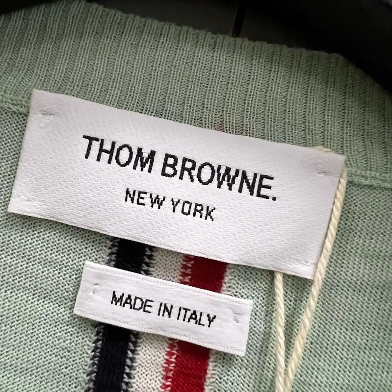 Thom Browne Thom Browne Green Wool Women's Long Sleeve Sweater 0089 Size M / US 6-8 / IT 42-44 - 2 Thumbnail