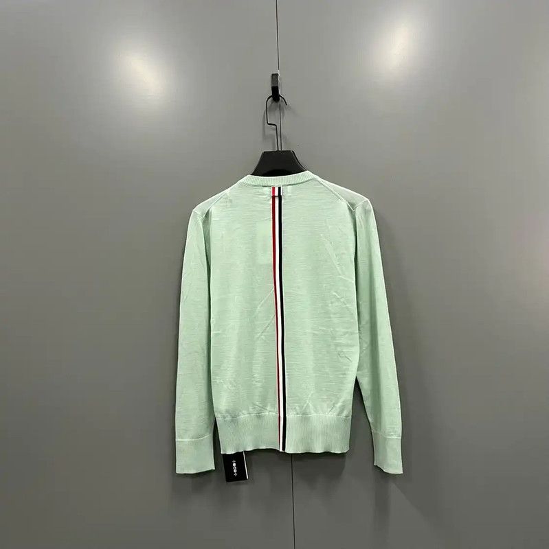 Thom Browne Thom Browne Green Wool Women's Long Sleeve Sweater 0089 Size M / US 6-8 / IT 42-44 - 3 Thumbnail