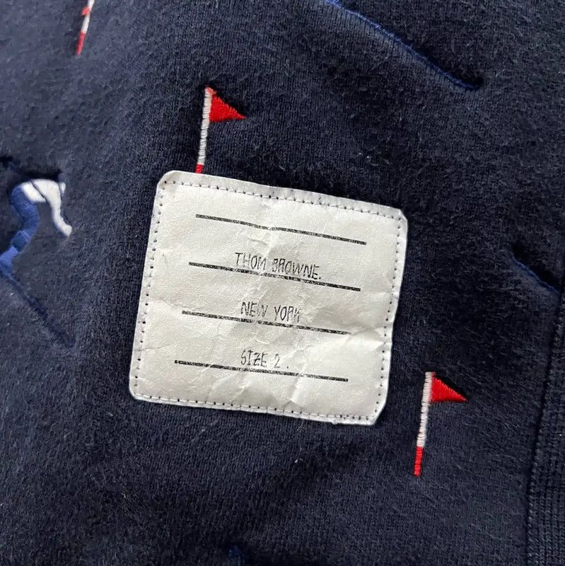 Thom Browne Thom Browne Women's Knit Long Sleeve Sweatshirt 0089 Size ONE SIZE - 2 Thumbnail
