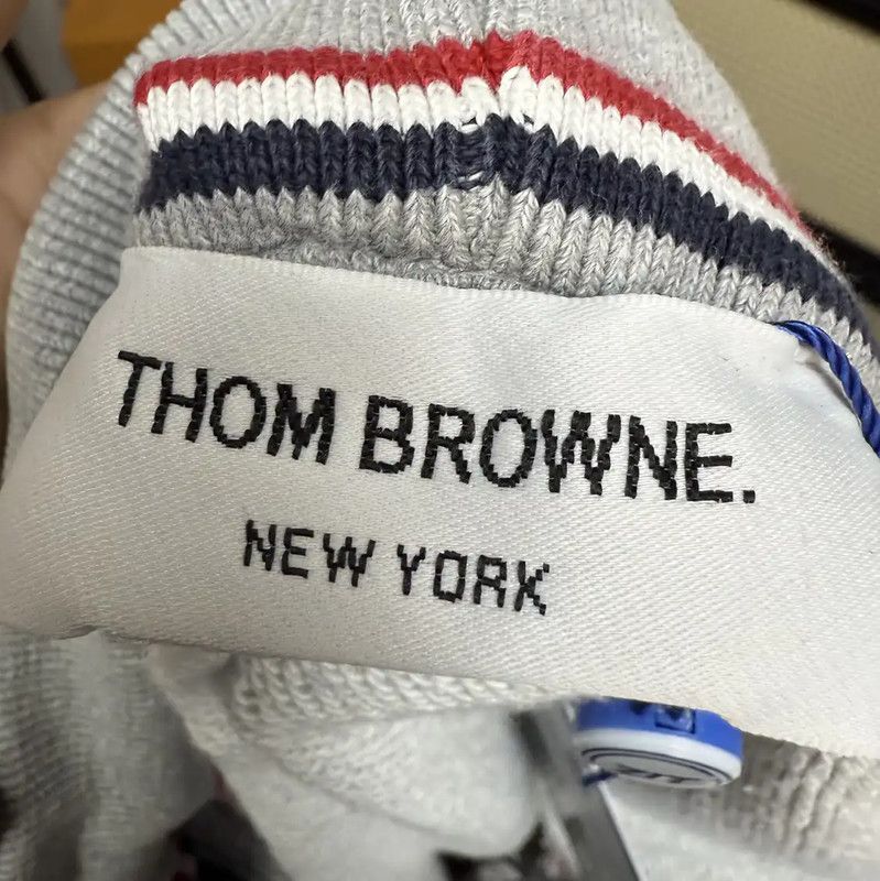 Thom Browne Thom Browne Gray Cotton Joggers Size S 0089 Size 23" - 3 Thumbnail