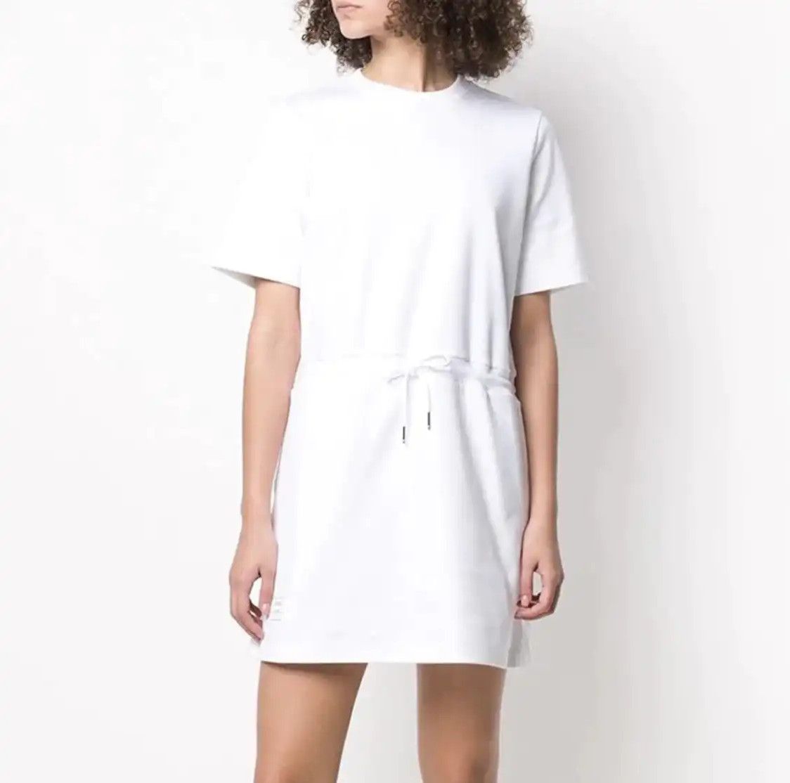 Thom Browne Thom Browne White Cotton Dress for Women 0089 Size M / US 6-8 / IT 42-44 - 9 Thumbnail