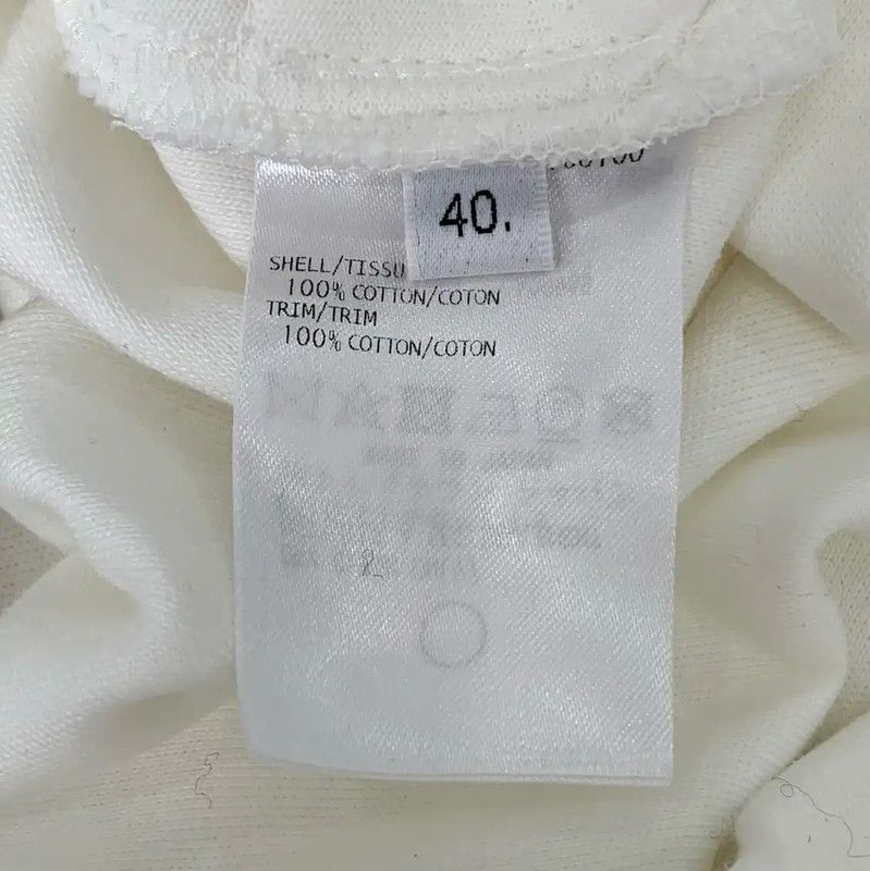 Thom Browne Thom Browne White Cotton Dress for Women 0089 Size M / US 6-8 / IT 42-44 - 6 Thumbnail