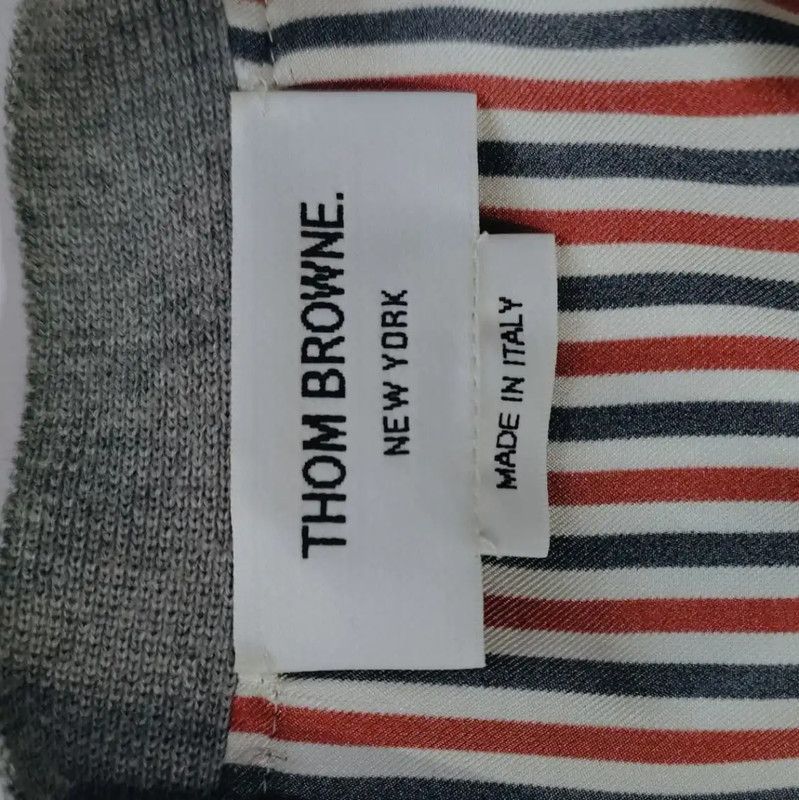 Thom Browne Thom Browne Gray Wool Women's Pullover Sweater 0089 Size M / US 6-8 / IT 42-44 - 3 Thumbnail