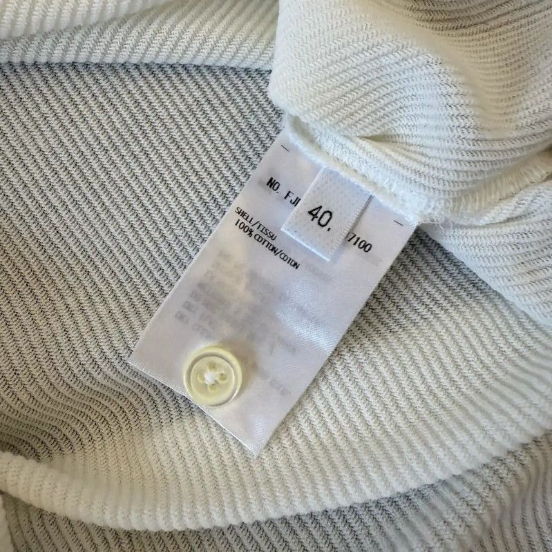 Thom Browne Thom Browne Summer White Cotton Short Sleeve T-Shirt 0089 Size M / US 6-8 / IT 42-44 - 7 Thumbnail