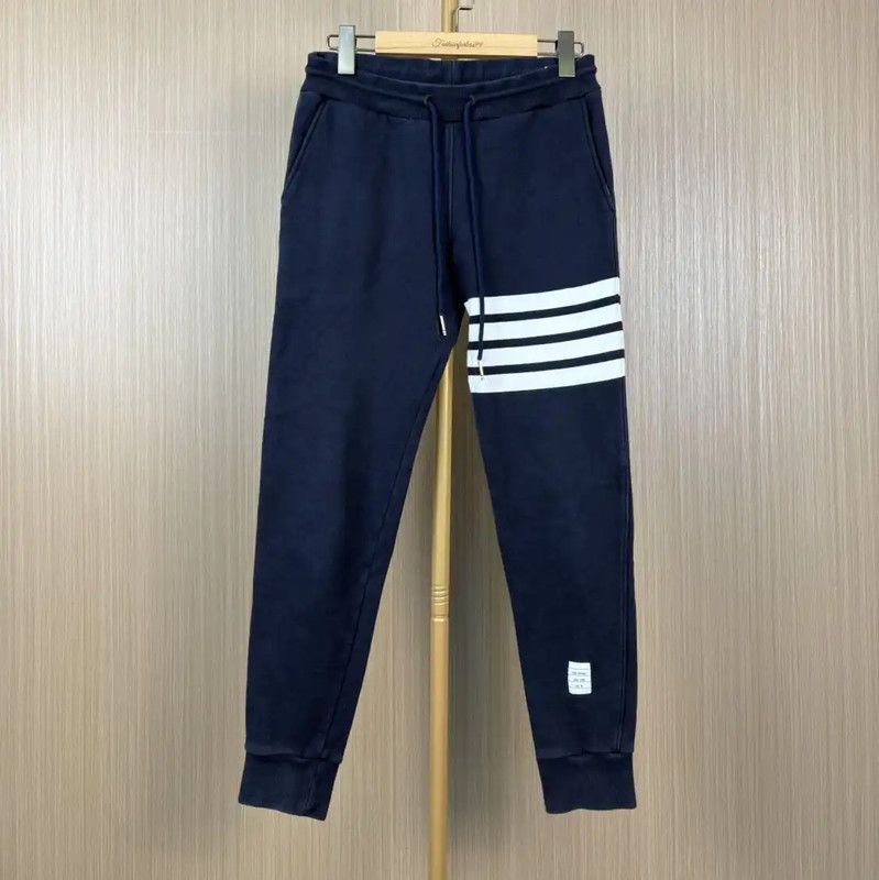 Thom Browne Thom Browne Black Cotton Women's Casual Pants 0089 Size 27" / US 4 / IT 40 - 2 Thumbnail