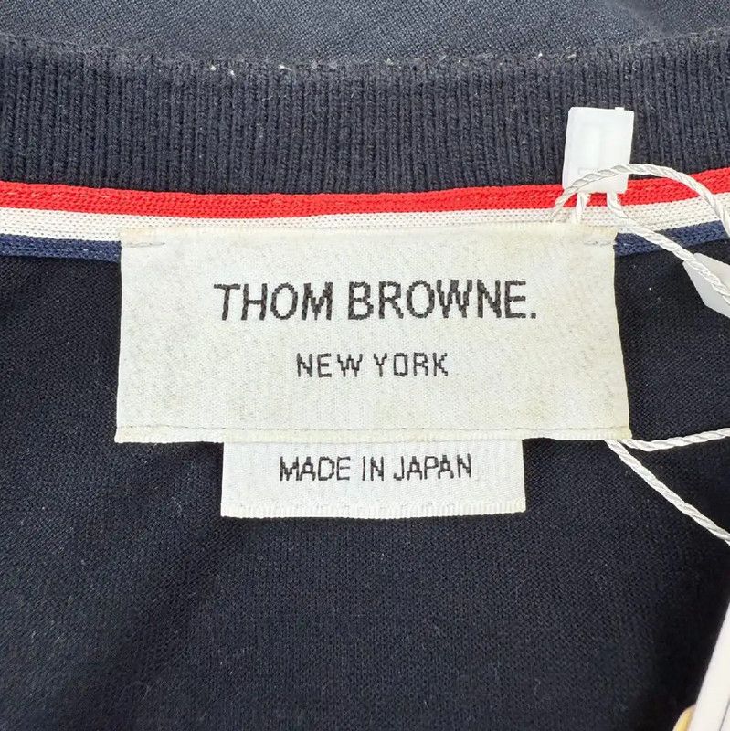 Thom Browne Thom Browne Black Cotton Women's T-Shirt 0089 Size L / US 10 / IT 46 - 3 Thumbnail