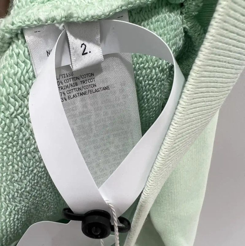 Thom Browne Thom Browne Green Logo Cotton Hoodie for Women 0089 Size ONE SIZE - 7 Thumbnail