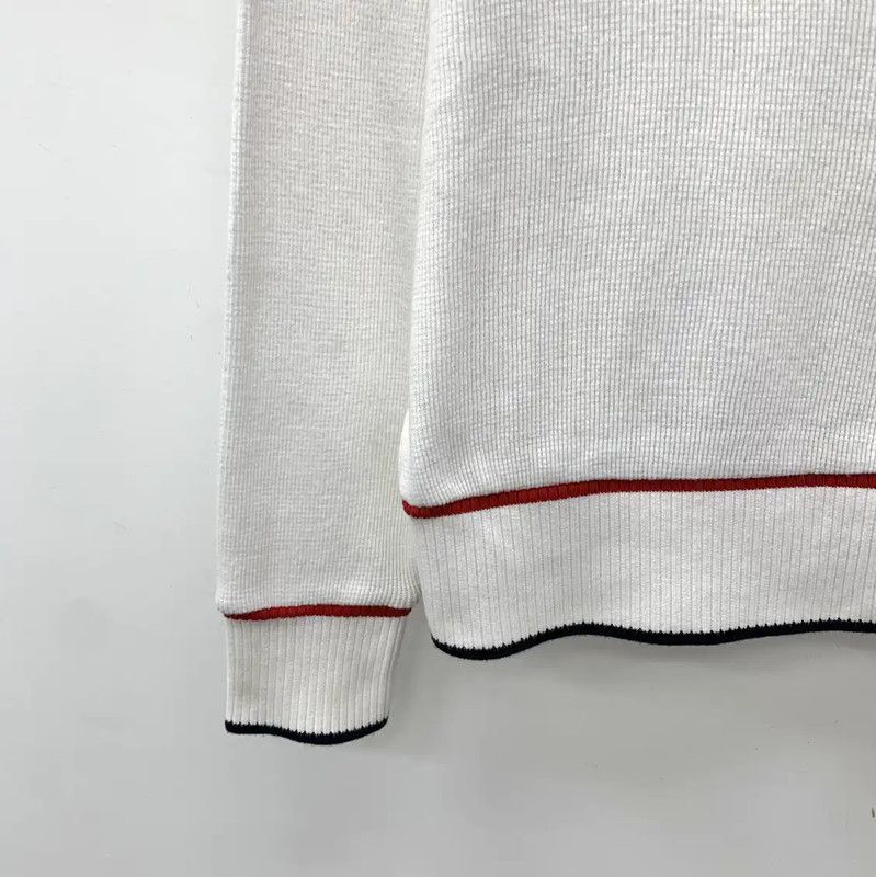 Thom Browne Thom Browne White Sweatshirt for Women 0089 Size S / US 4 / IT 40 - 4 Thumbnail