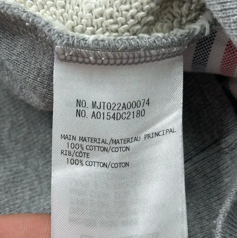 Thom Browne Thom Browne Women's Gray Zip-Up Hoodie 0089 Size XS / US 0-2 / IT 36-38 - 5 Thumbnail