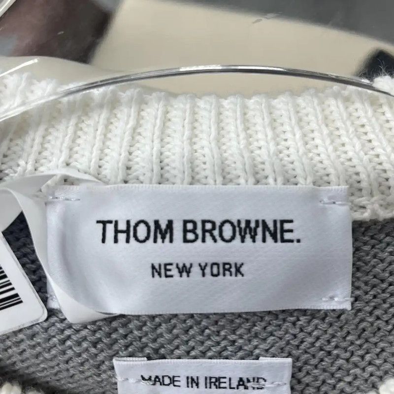 Thom Browne Thom Browne Gray Women's T-Shirt 0089 Size M / US 6-8 / IT 42-44 - 3 Thumbnail