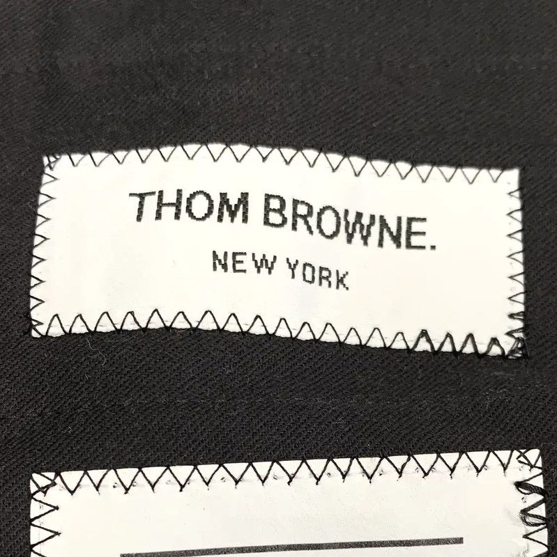 Thom Browne Thom Browne Women's Black Wool Casual Pants 0089 Size 23" - 5 Thumbnail