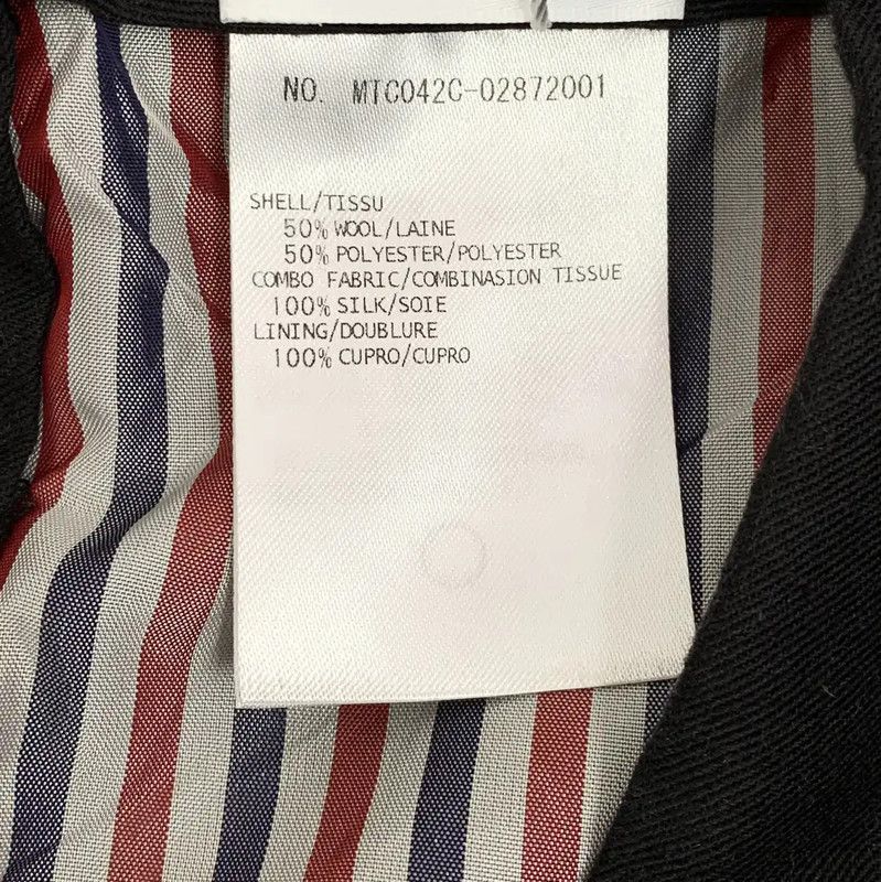 Thom Browne Thom Browne Women's Black Wool Casual Pants 0089 Size 23" - 7 Thumbnail