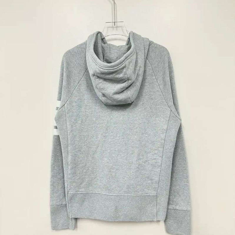 Thom Browne Thom Browne Gray Women's Hoodie 0089 Size XS / US 0-2 / IT 36-38 - 2 Thumbnail