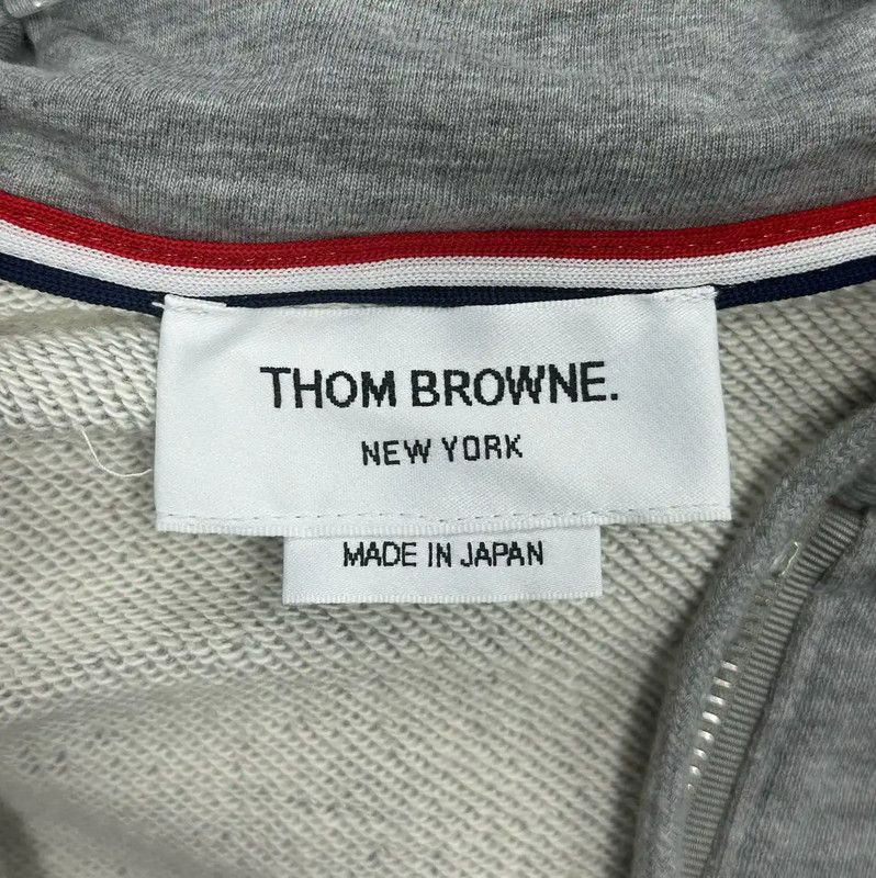 Thom Browne Thom Browne Gray Women's Hoodie 0089 Size XS / US 0-2 / IT 36-38 - 4 Thumbnail