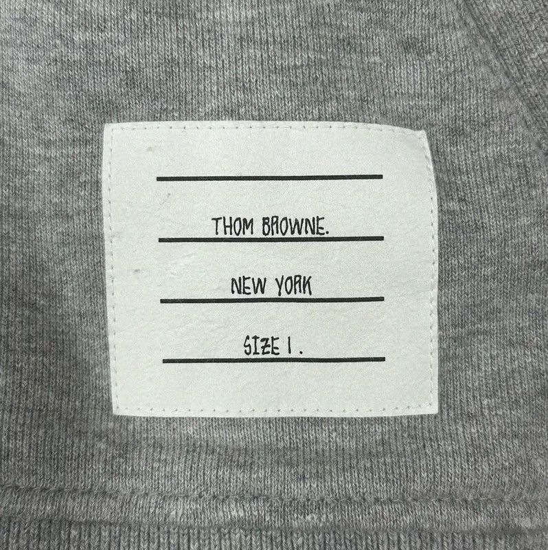 Thom Browne Thom Browne Gray Women's Hoodie 0089 Size XS / US 0-2 / IT 36-38 - 3 Thumbnail