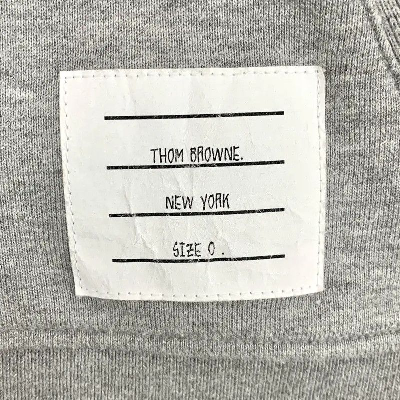 Thom Browne Thom Browne Gray Cotton Women's Jacket 0089 Size XS / US 0-2 / IT 36-38 - 5 Thumbnail