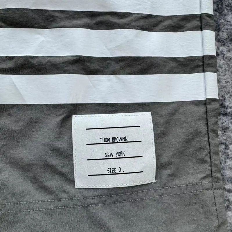 Thom Browne Thom Browne Grey Cotton Women's Casual Pants 0089 Size 23" - 4 Thumbnail