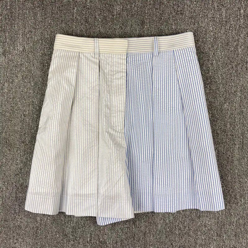 Thom Browne Thom Browne Women's Color Block Cotton Shorts 0089 Size 25" / US 0 / IT 36 - 2 Thumbnail