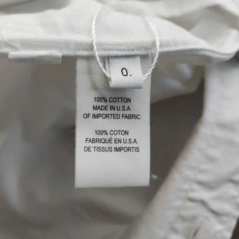 Thom Browne Thom Browne White Cotton Long Sleeve Shirt 0089 Size S / US 4 / IT 40 - 4 Thumbnail