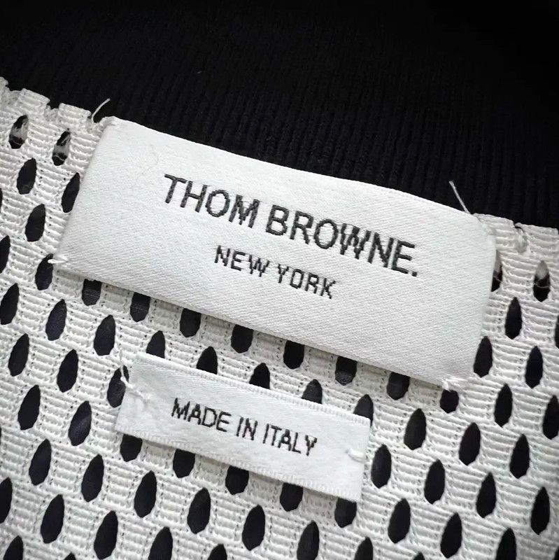 Thom Browne Thom Browne Color Block Cotton Jacket 0089 Size ONE SIZE - 3 Thumbnail