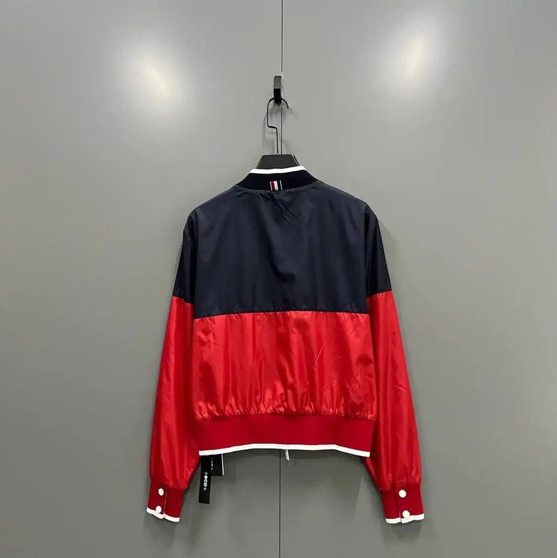 Thom Browne Thom Browne Color Block Cotton Jacket 0089 Size ONE SIZE - 4 Thumbnail