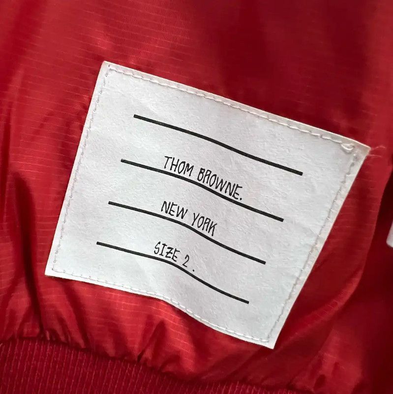 Thom Browne Thom Browne Color Block Cotton Jacket 0089 Size ONE SIZE - 2 Thumbnail
