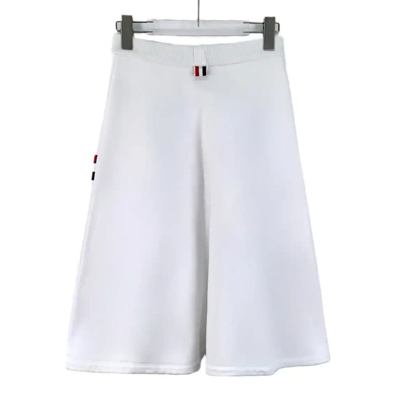 Thom Browne Thom Browne White Cotton Women's Skirt 0089 Size 22" - 2 Thumbnail