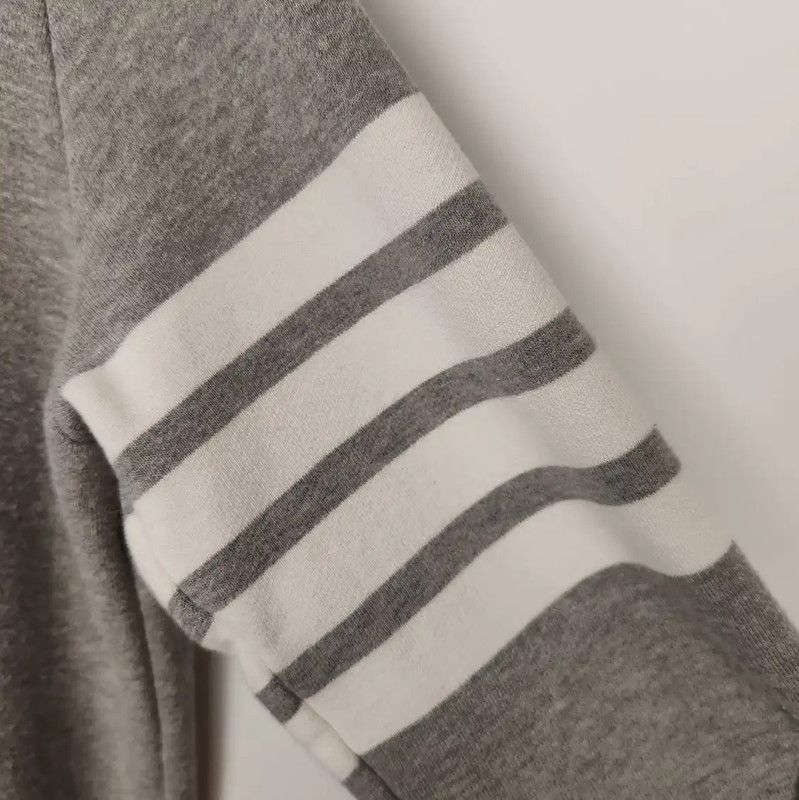 Thom Browne Thom Browne Gray Cotton Women's Dress 0089 Size L / US 10 / IT 46 - 6 Thumbnail