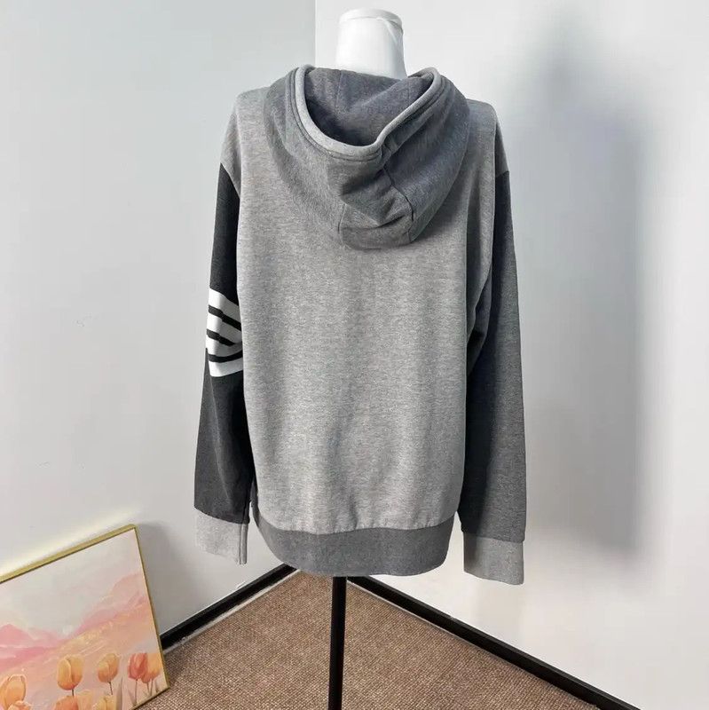Thom Browne Thom Browne Gray Women's Hoodie 0089 Size XL / US 12-14 / IT 48-50 - 2 Thumbnail